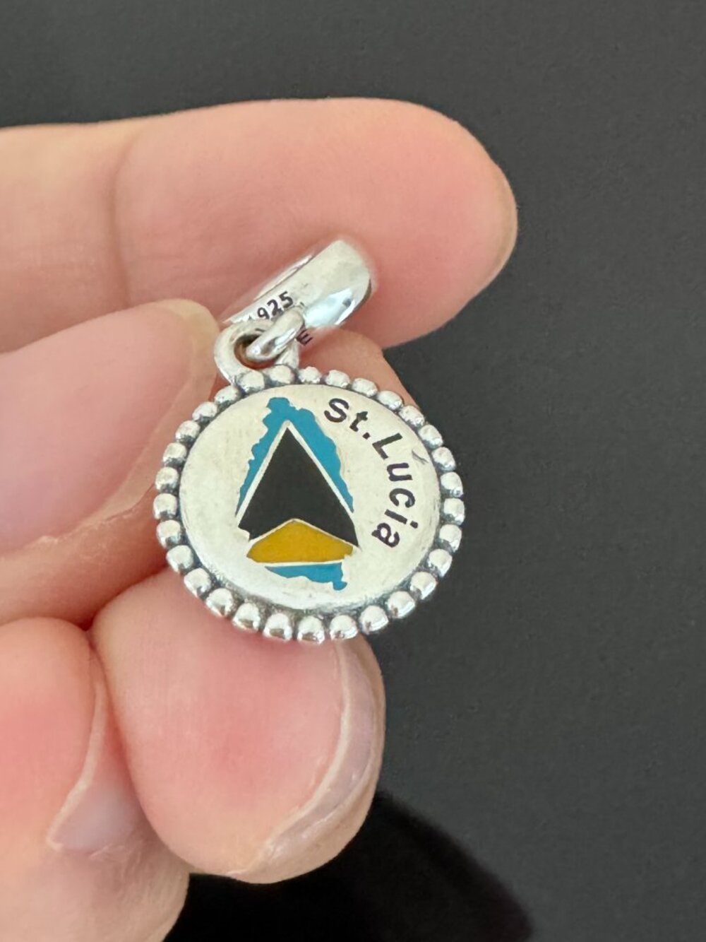 Pandora  St.lucia Exclusive Charm